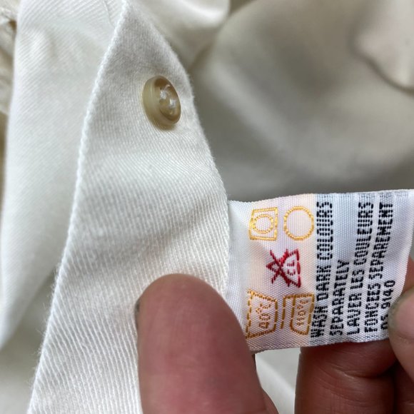 Vintage Kitchener-Waterloo OKTOBERFEST Shirt Men Medium M White Button Down 80s - Picture 7 of 13